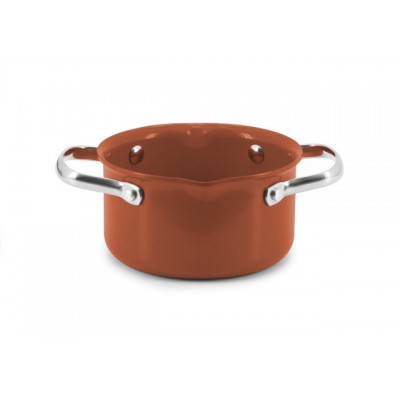 Ecopan BBQ  14cm Saucepot with 2 Handles Bronze